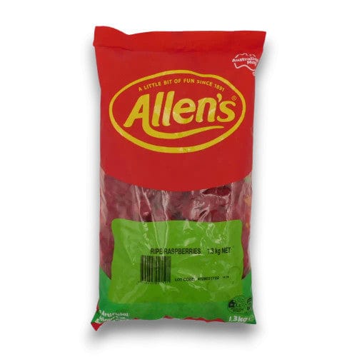 Allens Individual Allens Ripe Raspberries (1.3kg Bag) 9300605021501 TPFS1720 Allens Ripe Raspberries (1.3kg Bag)