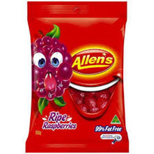 Allens Individual Allens Ripe Raspberries (12 x 190g Bag) 19300605042411 TPFS4914 Allens Ripe Raspberries (12 x 190g Bag)