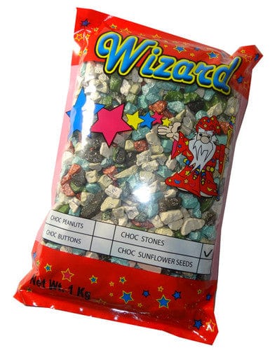 Amos Individual Wizard Choc Stones (1kg bag) 9325245007906 TPFS4097 Wizard Choc Stones (1kg bag)