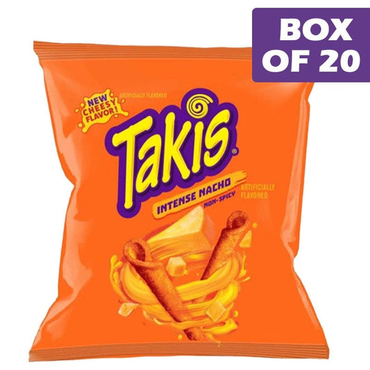 Barcel Barcel Takis Intense Nacho Cheese Tortilla Chips 92g Barcel Takis Intense Nacho Cheese Tortilla Chips 92g