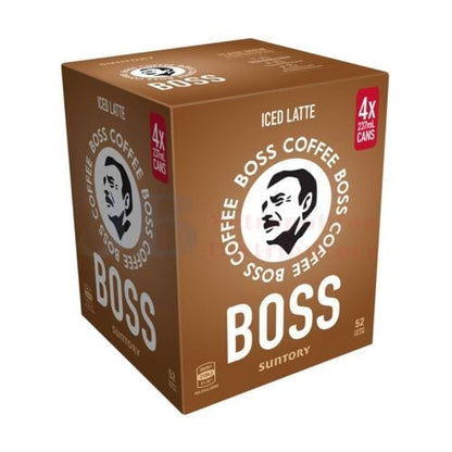 Boss Coffee Boss Coffee Iced Latte 237ml Boss Coffee Iced Latte 237ml