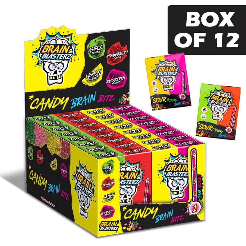 BRAIN BLASTERZ Brain Blasters Brain Bitz 45g Brain Blasters Brain Bitz 45g