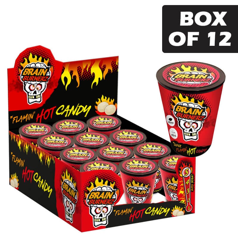 BRAIN BLASTERZ Brain Blasters Brain Burnerz Tub 48g Brain Blasters Brain Burnerz Tub 48g