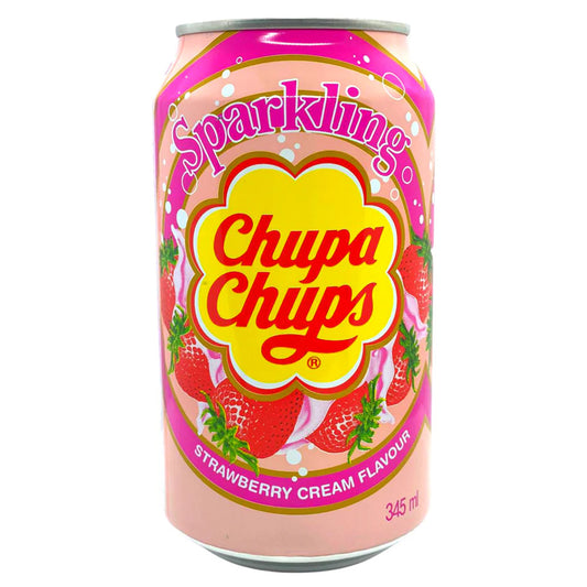 Chupa Chups Strawberry & Cream 345ml