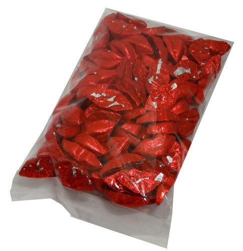 Chocolate Gems Individual Chocolate Gems - Chocolate Kisses - Red Foil (1kg bag / approx 125 pieces) TPFS3344 Chocolate Gems - Chocolate Kisses - Red Foil (1kg bag / approx 125 pieces)