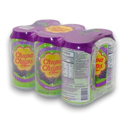 Chupa Chups Individual Chupa Chups Drink -  Grape  (6 x  345ml Cans) 8801069402505 TPFS12753 Chupa Chups Drink -  Grape  (6 x  345ml Cans)