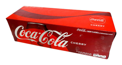 Coca-cola Individual Coca-Cola - Cherry (12 x 355ml Cans in a Display Unit) 49000031034 TPFS2511 Coca-Cola - Cherry (12 x 355ml Cans in a Display Unit)