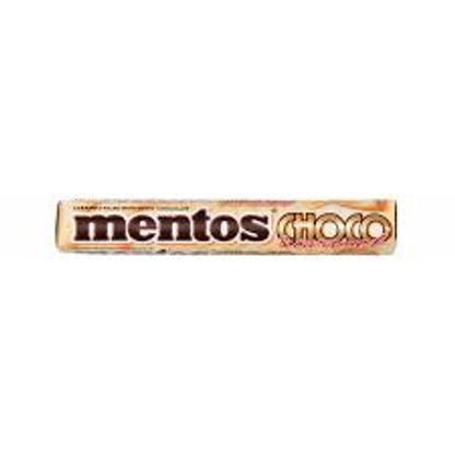 Mentos Choco White Roll - Caramel  & White Chocolate (38g roll x 12 Display Unit)