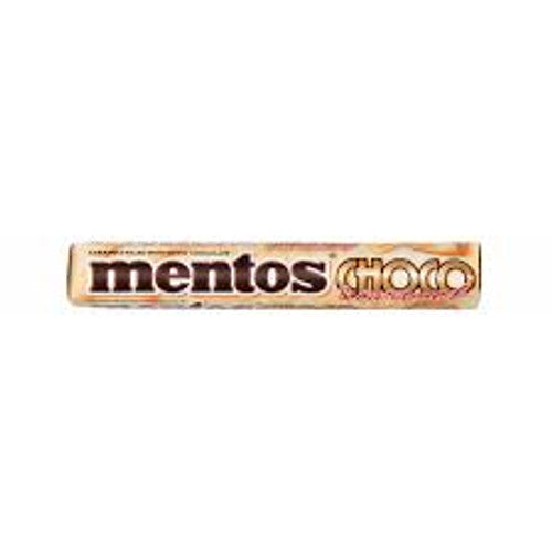 Mentos Choco White Roll - Caramel  & White Chocolate (38g roll x 12 Display Unit)