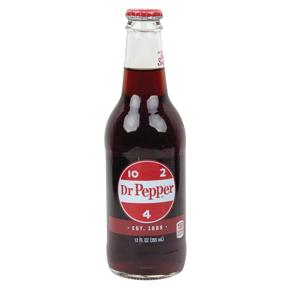 Dr Pepper Dr Pepper Glass Bottle 355ml Dr Pepper Glass Bottle 355ml