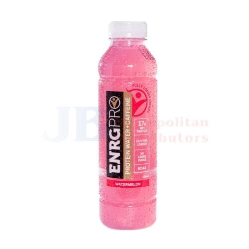 Enrgpro Enrgpro Protein Water With Caffeine Watermelon 500ml Enrgpro Protein Water With Caffeine Watermelon 500ml