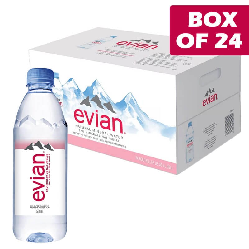 Evian Evian Mineral Water 500ml Evian Mineral Water 500ml