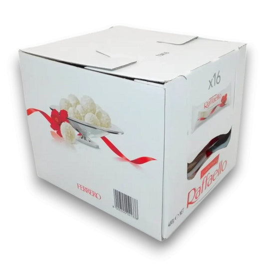 Ferrero Raffaello Individual Ferrero Raffaello 3 pack (16pc per box) 8000500041338 TPFS5281 Ferrero Raffaello 3 pack (16pc per box)