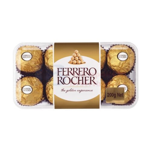 Ferrero Rocher Ferrero Rocher 200g (16 Pack) Ferrero Rocher 200g (16 Pack)
