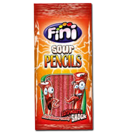 Fini Raspberry Sour Pencil 100g