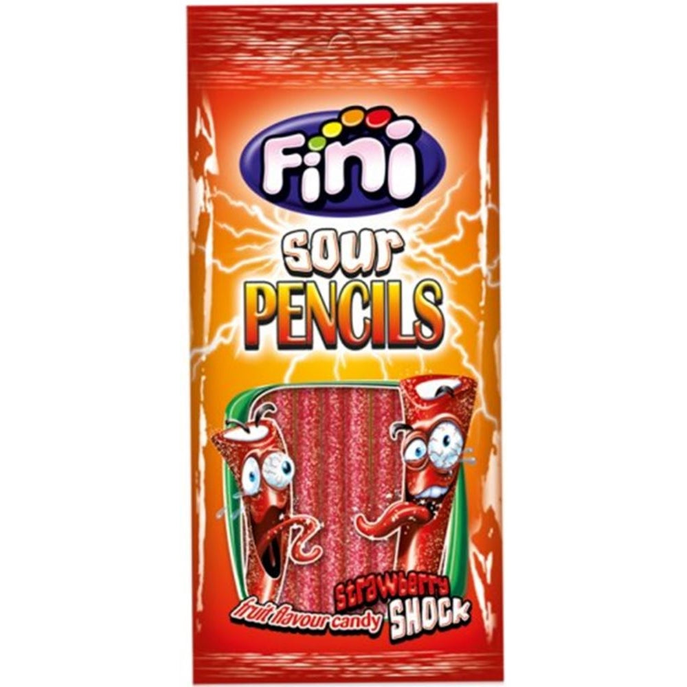 Fini Strawberry Sour Pencils 100g
