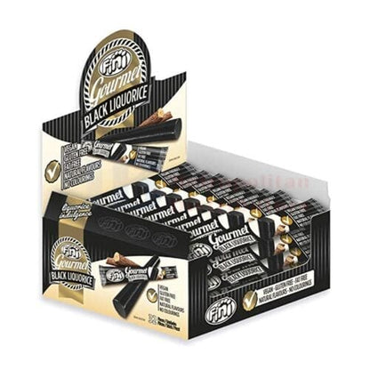 Fini Individual Fini Gourmet Black Liquorice 32g (32 Piece) 8410525235573 JBMFGBL Fini Gourmet Black Liquorice 32g (32 Piece)