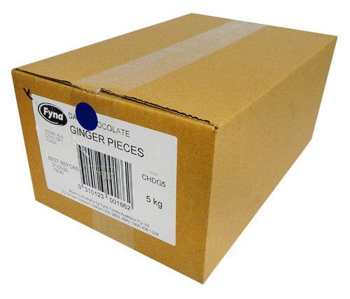 Fyna Individual Fyna Dark Chocolate Ginger Pieces (1kg Bag) 9340761020499 TPFS10292 Fyna Dark Chocolate Ginger Pieces (1kg Bag)
