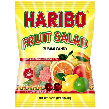 Haribo Haribo Fruit Salad Peg Bag 141g Haribo Fruit Salad Peg Bag 141g