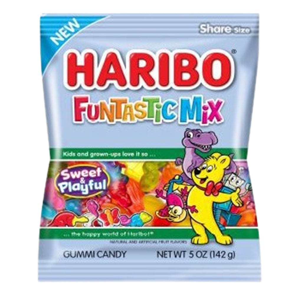 Haribo Haribo Funtastic Mix Peg Bag 141g Haribo Funtastic Mix Peg Bag 141g