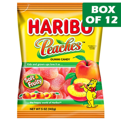 HARIBO Haribo Peg Peaches 142g Haribo Peg Peaches 142g