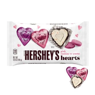 Hershey Individual Hershey Pink Cnc Heart 249g BF6154127 Hershey Pink Cnc Heart 249g