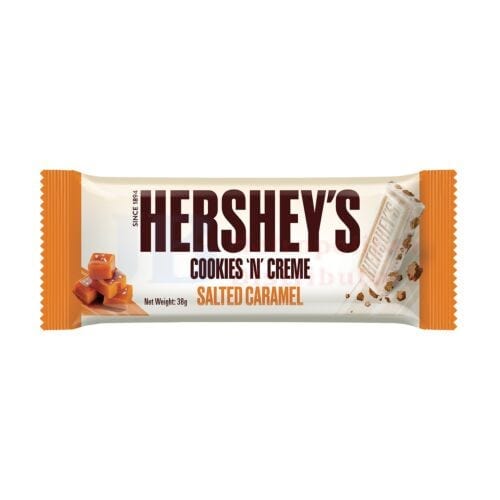 Hershey's Hershey's Cookies N Creme Salted Caramel 38g Hershey's Cookies N Creme Salted Caramel 38g