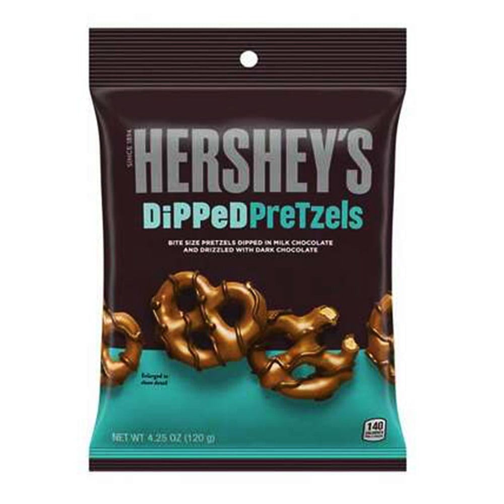 Hershey's Hershey's Milk Chocolate Dipped Pretzel 120g Hershey's Milk Chocolate Dipped Pretzel 120g