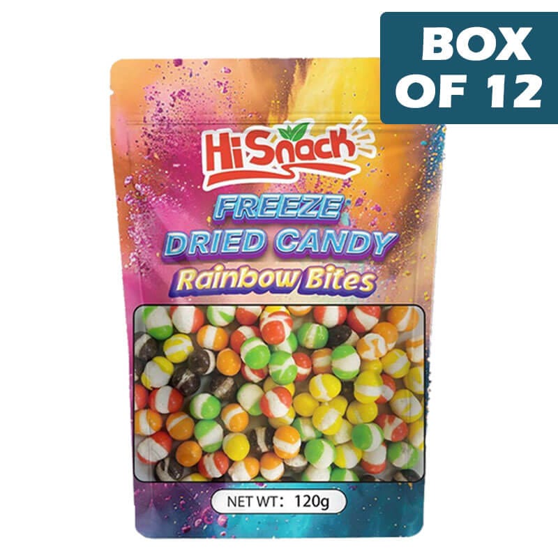 HISNACK Hi Snack Freeze-Dried Skittle 120g Hi Snack Freeze-Dried Skittle 120g