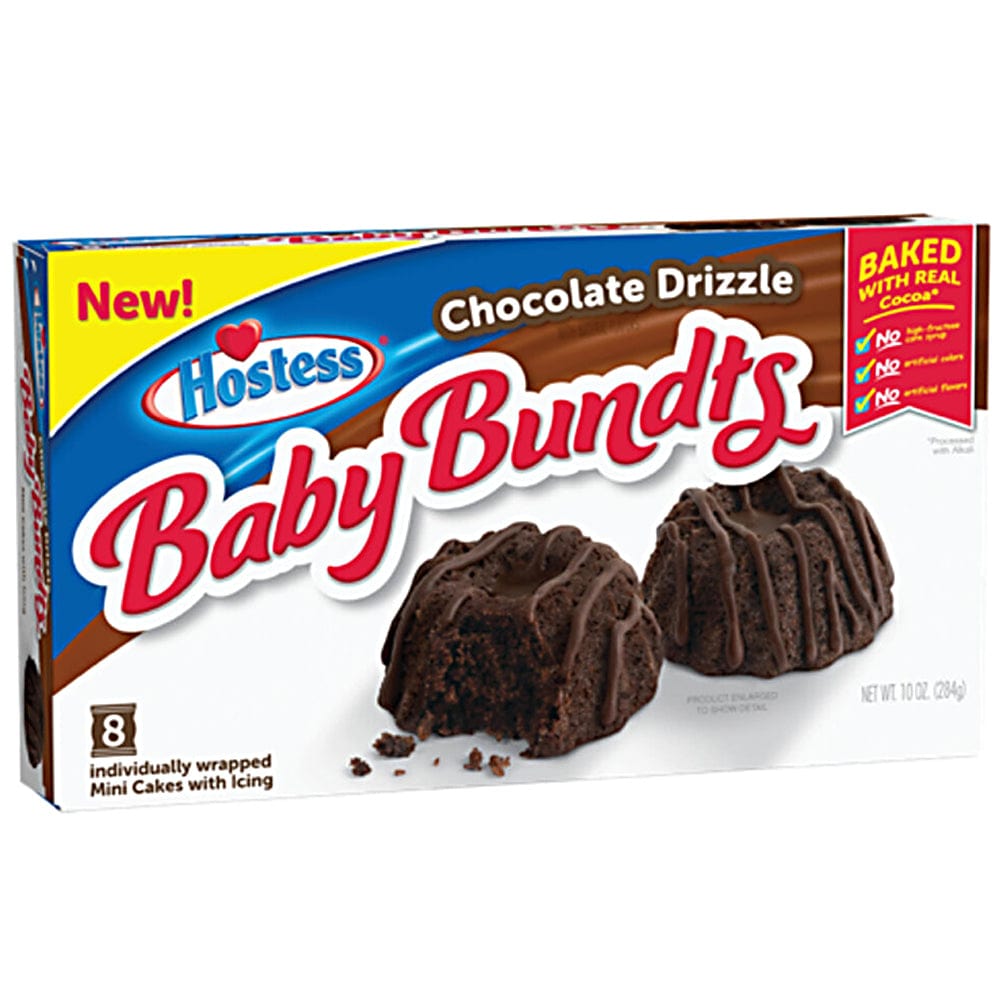 Hostess Hostess Baby Bundts Chocolate 284g Hostess Baby Bundts Chocolate 284g