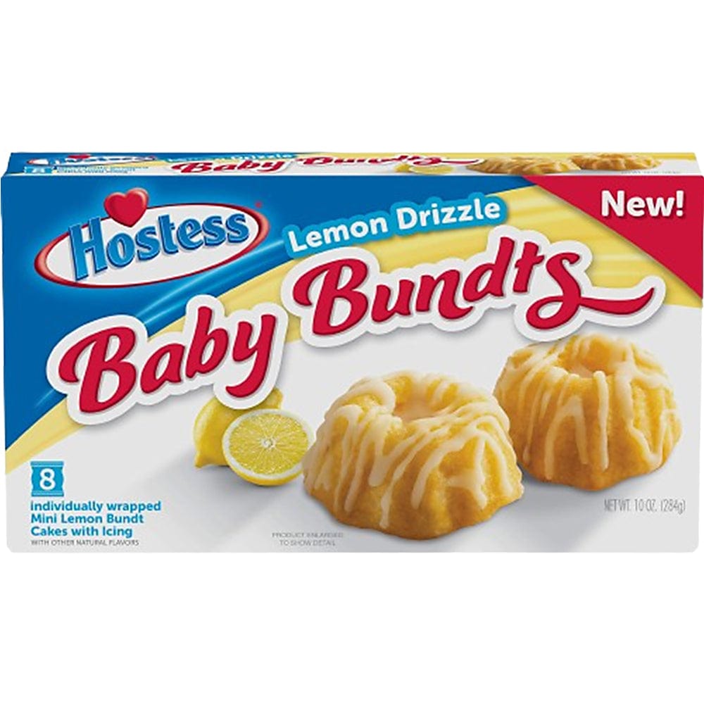 Hostess Hostess Baby Bundts Lemon 284g Hostess Baby Bundts Lemon 284g