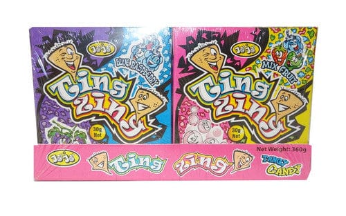 Jojo Individual Jojo Ting Zing Tangy Candy (12 x 30g packs) 8964000979877 TPFS5871 Jojo Ting Zing Tangy Candy (12 x 30g packs)