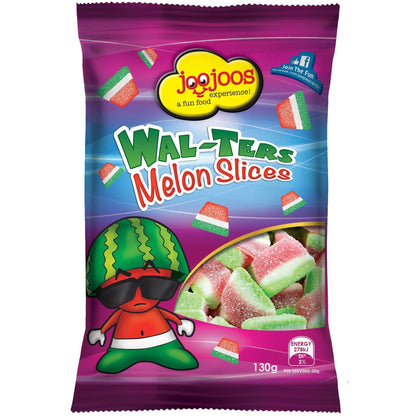 Joojoos Joojoos Wal-Ters Melon Slices 130g Joojoos Wal-Ters Melon Slices 130g