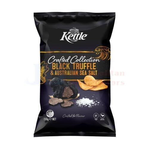 Kettle Individual Kettle Black Truffle & Australian Sea Salt 150g 9310988021692 JBMKBTSS Kettle Black Truffle & Australian Sea Salt 150g
