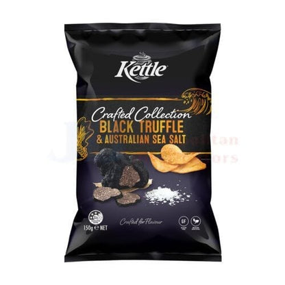 Kettle Individual Kettle Black Truffle & Australian Sea Salt 150g 9310988021692 JBMKBTSS Kettle Black Truffle & Australian Sea Salt 150g