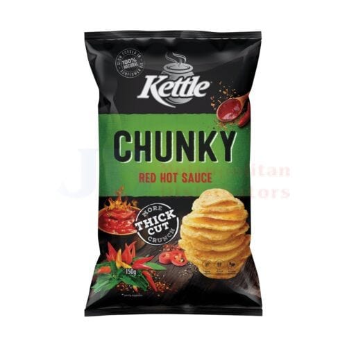 Kettle Individual Kettle Chunky Red Hot Sauce 150g 9310988018562 JBMKCHRS2 Kettle Chunky Red Hot Sauce 150g