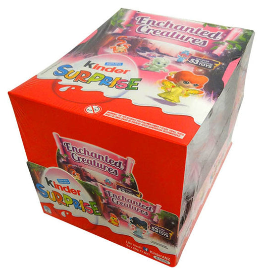 Kinder Individual Kinder Surprise - Pink (24 x 20g) 19300698018638 TPFS7729 Kinder Surprise - Pink (24 x 20g)