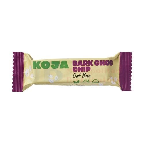 Koja Koja Dark Choc Chip Oat Bar 60g Koja Dark Choc Chip Oat Bar 60g
