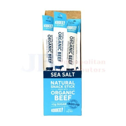Kooee Kooee Stick Organic Beef Sea Salt 25g Kooee Stick Organic Beef Sea Salt 25g