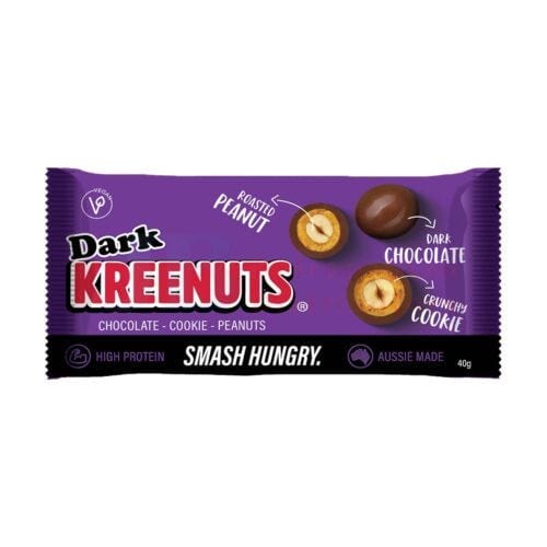 Kreenuts Kreenuts Dark Chocolate Cookie Peanuts 38g Kreenuts Dark Chocolate Cookie Peanuts 38g