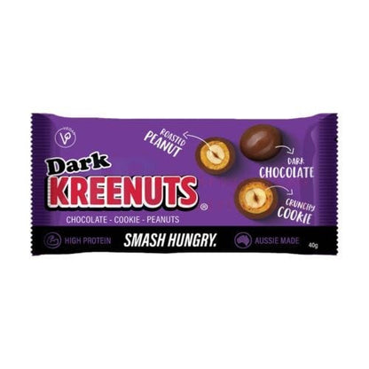 Kreenuts Kreenuts Dark Chocolate Cookie Peanuts 38g Kreenuts Dark Chocolate Cookie Peanuts 38g