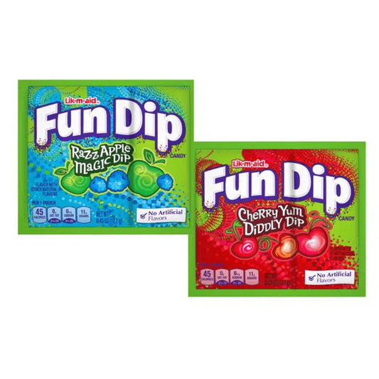 Lik M Aid Individual Lik M Aid Fun Dip Candy 12g (48 Pack) TF106023 Lik M Aid Fun Dip Candy 12g (48 Pack)