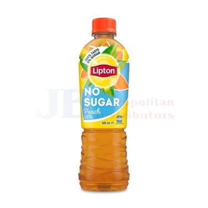 Lipton Lipton Ice Tea Peach No Sugar 500ml Lipton Ice Tea Peach No Sugar 500ml