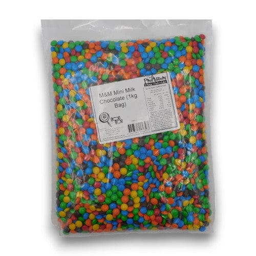M&m Individual M&M Mini Milk Chocolate (1kg Bag) 9340761004703 TPFS3052 M&M Mini Milk Chocolate (1kg Bag)