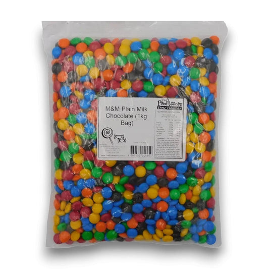 M&m Individual M&M Plain Milk Chocolate (1kg Bag) 9300682044950 TPFS2942 M&M Plain Milk Chocolate (1kg Bag)