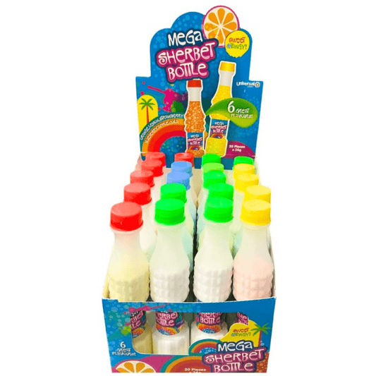 Mega Individual Mega Sherbert Bottle (20 Pieces) 36g RHAGZODNLZLA Mega Sherbert Bottle (20 Pieces) 36g