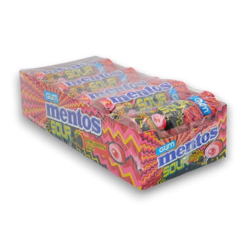 Mentos Individual Mentos Gum - Sour Strawberry (10 x 30g Bottle) 8003440997116 TPFS12928 Mentos Gum - Sour Strawberry (10 x 30g Bottle)