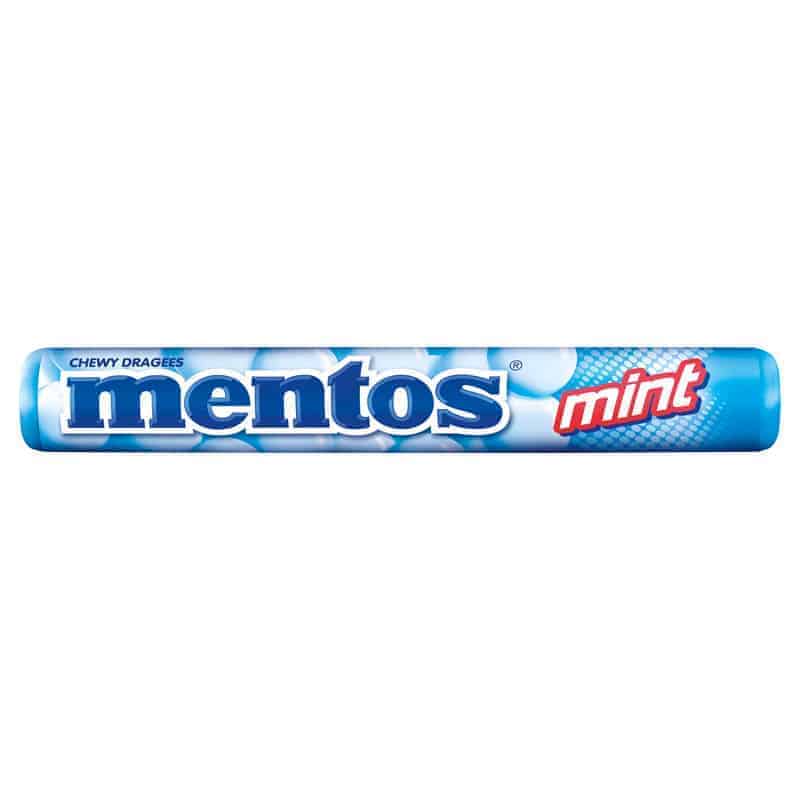 Mentos Individual Mentos Mint (40 Pieces) 37.5g ETVTBECYOHVH Mentos Mint (40 Pieces) 37.5g