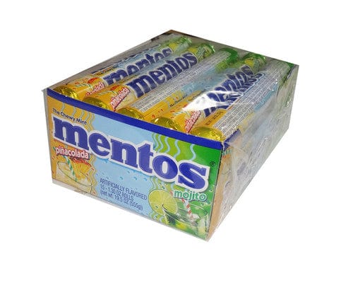 Mentos Individual Mentos - Pinacolada Mojito (15 Roll Display Unit) TPFS3530 Mentos - Pinacolada Mojito (15 Roll Display Unit)