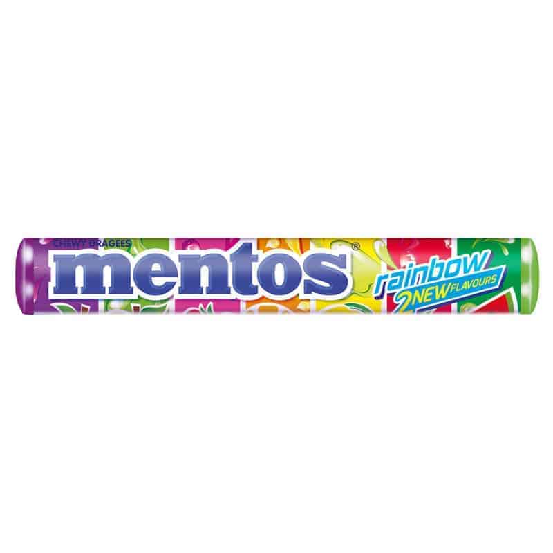 Mentos Individual Mentos Rainbow (40 Pieces) 37.5g OJDAQWWGJVTE Mentos Rainbow (40 Pieces) 37.5g